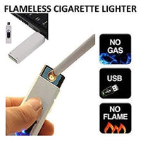 USB Lighter Electronic USB Windproof Rechargeable Cigarette Lighter
