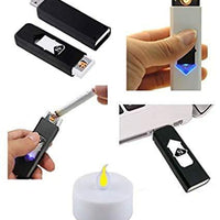 USB Lighter Electronic USB Windproof Rechargeable Cigarette Lighter